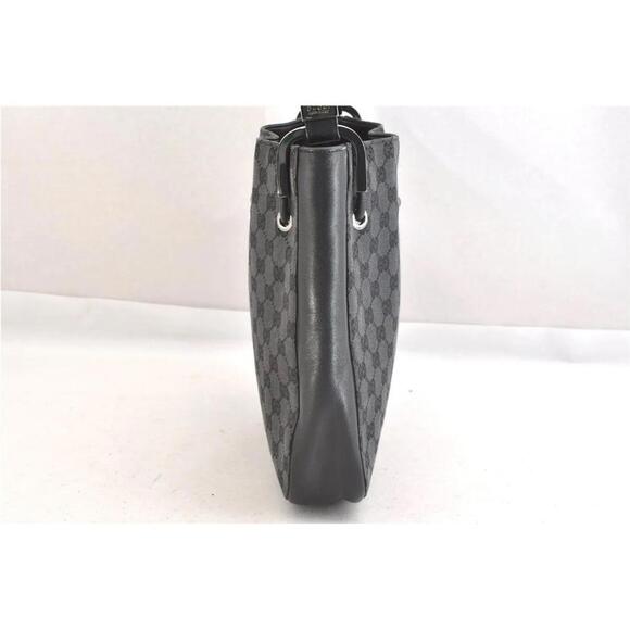 Gucci Vintage Shoulder Bag in GG Web Canvas and Leather (GGXX134) - Picture 4 of 12